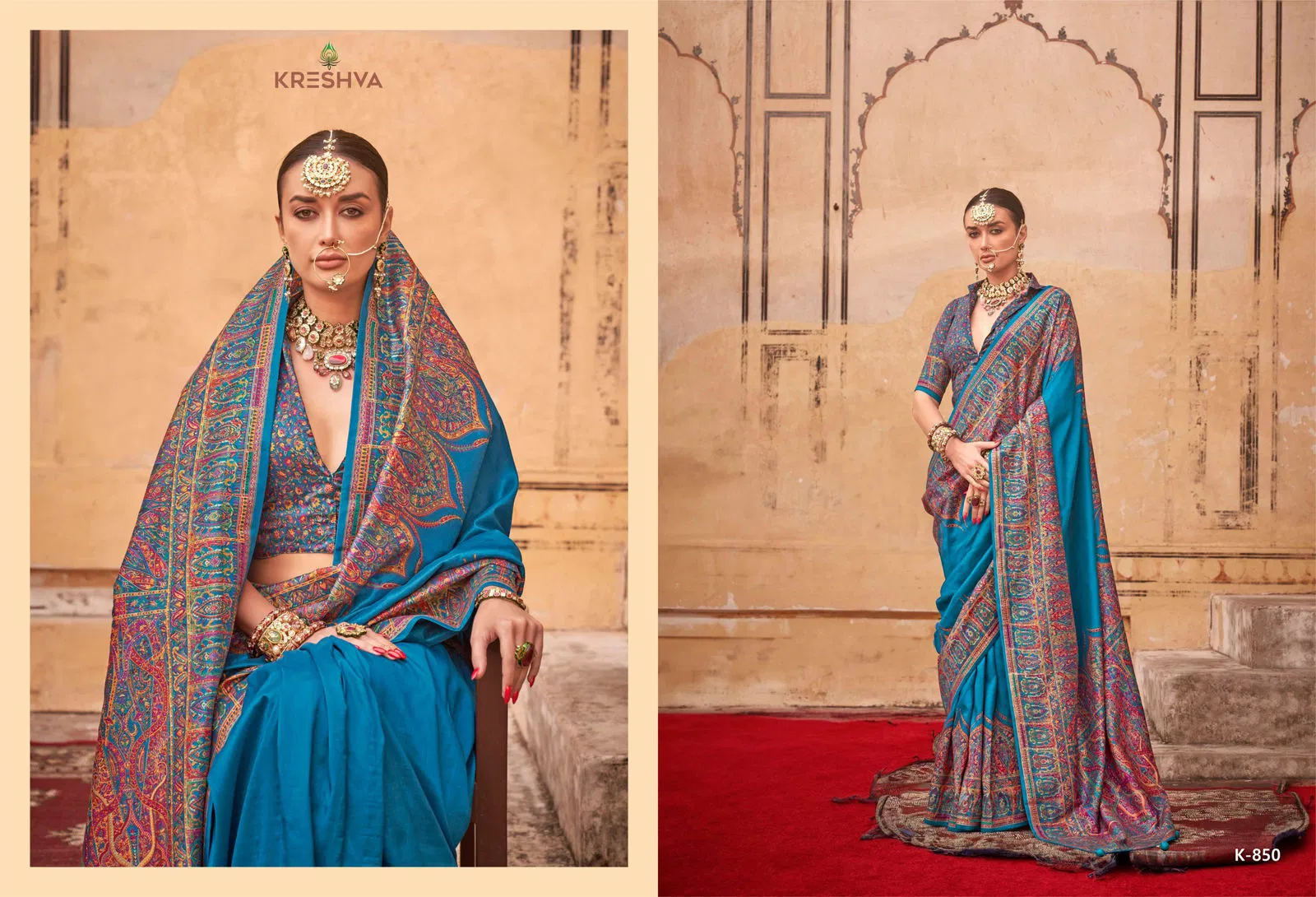  Kreshva Pv Silk by Rambha Silk Party Wear Saree Wholesale Price In Surat